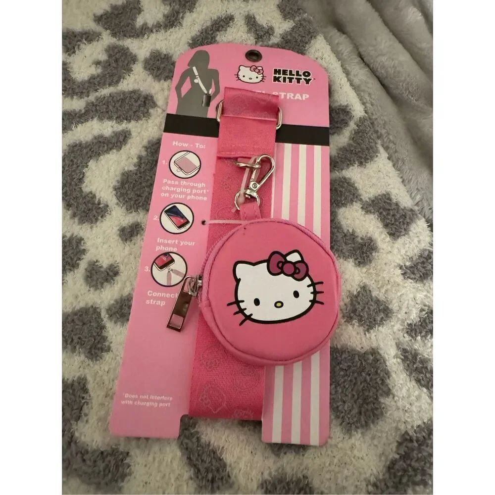 hello kitty travel/tech bag,luggage crossbody strap-belt & pouch